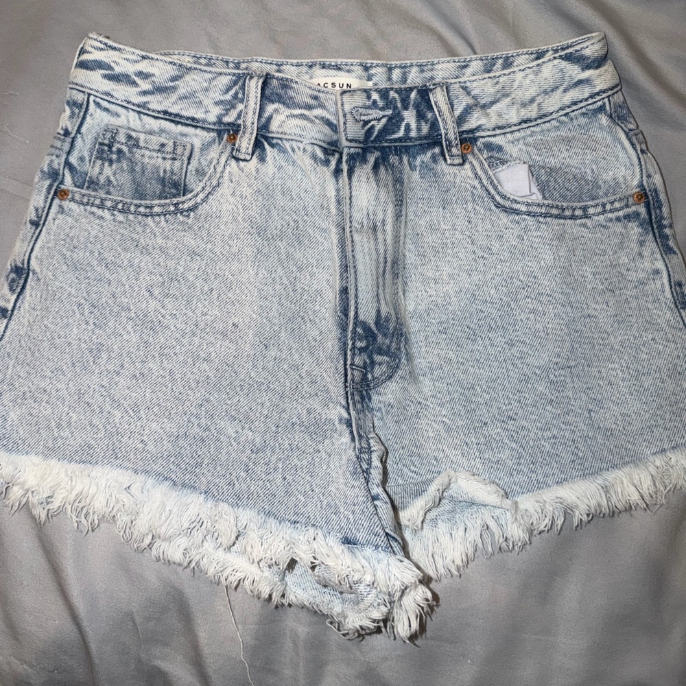PacSun Faded Blue Jean Shorts